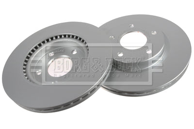 Borg & Beck - BRAKE DISC PAIR - BBD5195 - Fits: Nissan Juke 07/10-