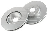 Borg & Beck - BRAKE DISC PAIR - BBD5218 - Fits: Ford Mondeo, Galaxy, S-Max 07-