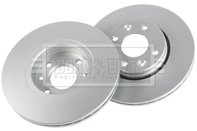Borg & Beck - BRAKE DISC PAIR - BBD5226 - Fits: Renault Kangoo SWB 02/08-