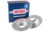 Borg & Beck - BRAKE DISC PAIR - BBD5265 - Fits: BMW 1 Ser(F20,21) 11/10-