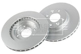 Borg & Beck - BRAKE DISC PAIR - BBD5328 - Fits: Renault Clio IV 11/12-