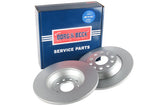 Borg & Beck - BRAKE DISC PAIR - BBD5331 - Fits: VW Golf VII (5G1) 11/12-