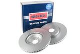 Borg & Beck - BRAKE DISC PAIR - BBD5348 - Fits: Ford Kuga 03/13-