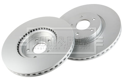 Borg & Beck - BRAKE DISC PAIR - BBD5348 - Fits: Ford Kuga 03/13-