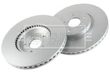 Borg & Beck - BRAKE DISC PAIR - BBD5348 - Fits: Ford Kuga 03/13-