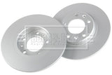 Borg & Beck - BRAKE DISC PAIR - BBD5350 - Fits: Citroen C4 Picasso 02/13-