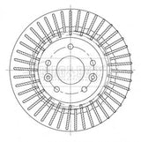 Borg & Beck - BRAKE DISC PAIR - BBD5363 - Fits: Nissan Qashqai 02/14-
