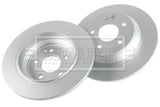 Borg & Beck - BRAKE DISC PAIR - BBD5387 - Fits: Mercedes Vito (W447) 10/14-