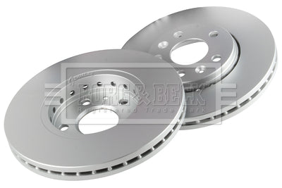 Borg & Beck - BRAKE DISC PAIR - BBD5391 - Fits: Renault TraficIII 1.6dCi 5/14-
