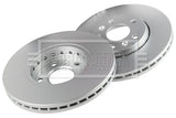 Borg & Beck - BRAKE DISC PAIR - BBD5391 - Fits: Renault TraficIII 1.6dCi 5/14-