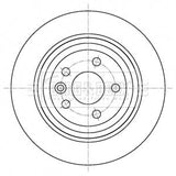 Borg & Beck - BRAKE DISC PAIR - BBD5440 - Fits: LR Freelander DH000001-10/14