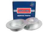 Borg & Beck - BRAKE DISC PAIR - BBD5452 - Fits: Ssangyong Korando 2.0 FWD 11-