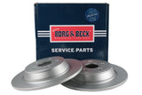 Borg & Beck - BRAKE DISC PAIR - BBD5458 - Fits: Ford Galaxy, S-Max 01/15-