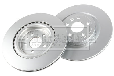 Borg & Beck - BRAKE DISC PAIR - BBD5471 - Fits: Jaguar F-PACE 2.0D, 3.0 09/15-