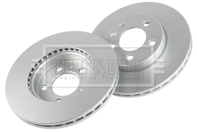 Borg & Beck - BRAKE DISC PAIR - BBD5524 - Fits: Arona, Polo (1ZG) 07/17-