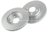 Borg & Beck - BRAKE DISC PAIR - BBD5524 - Fits: Arona, Polo (1ZG) 07/17-