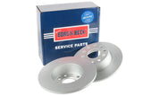Borg & Beck - BRAKE DISC PAIR - BBD5526 - Fits: Q2,Ateca,Karoq,T-Roc 10/16-