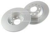 Borg & Beck - BRAKE DISC PAIR - BBD5526 - Fits: Q2,Ateca,Karoq,T-Roc 10/16-