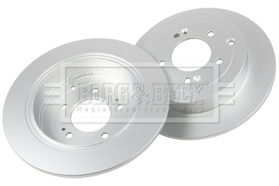 Borg & Beck - BRAKE DISC PAIR - BBD5565 - Fits: Tucson, Sportage Less Electric H/B 05/15-