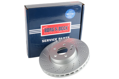 Borg & Beck - BRAKE DISC SINGLE - BBD5811S - Fits: Mercedes C-Class W204 S204 07-
