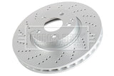 Borg & Beck - BRAKE DISC SINGLE - BBD5811S - Fits: Mercedes C-Class W204 S204 07-