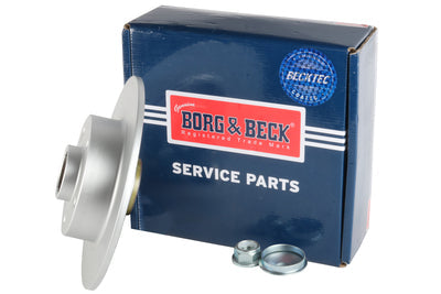 Borg & Beck - BRAKE DISC SINGLE - BBD5838S - Fits: Renault Megane 08-