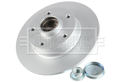 Borg & Beck - BRAKE DISC SINGLE - BBD5838S - Fits: Renault Megane 08-