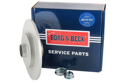 Borg & Beck - BRAKE DISC SINGLE - BBD5840S - Fits: Renault Kangoo 08-