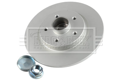 Borg & Beck - BRAKE DISC SINGLE - BBD5840S - Fits: Renault Kangoo 08-
