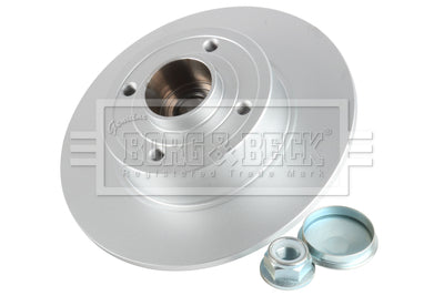 Borg & Beck - BRAKE DISC SINGLE - BBD5896S - Fits: Ren.Clio,Modus,Megane II 02-
