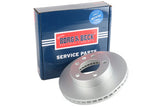 Borg & Beck - BRAKE DISC SINGLE - BBD5941S - Fits: Renault Master 2.3 dCi 01/10-