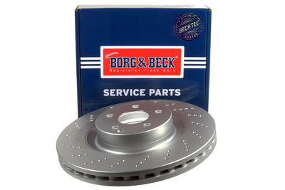 Borg & Beck - BRAKE DISC SINGLE - BBD5953S - Fits: Mercedes E Class E500 06/09-