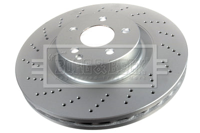 Borg & Beck - BRAKE DISC SINGLE - BBD5953S - Fits: Mercedes E Class E500 06/09-