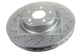 Borg & Beck - BRAKE DISC SINGLE - BBD5953S - Fits: Mercedes E Class E500 06/09-