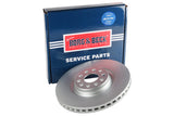 Borg & Beck - BRAKE DISC SINGLE - BBD5963S - Fits: VW Passat 08/10-