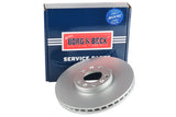 Borg & Beck - BRAKE DISC SINGLE - BBD5969S - Fits: Peugeot 508 11/10-