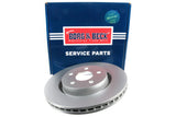 Borg & Beck - BRAKE DISC SINGLE - BBD6005S - Fits: "Jeep Grand Cherokee 18"" 09-"