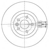 Borg & Beck - BRAKE DISC SINGLE - BBD6086S - Fits: LR Discovery Sport 2.2D 12/14-