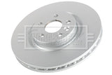 Borg & Beck - BRAKE DISC SINGLE - BBD6086S - Fits: LR Discovery Sport 2.2D 12/14-