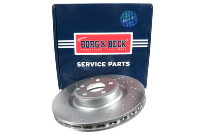 Borg & Beck - BRAKE DISC SINGLE - BBD6102S - Fits: MB SLK (R172)+Sports 02/11-
