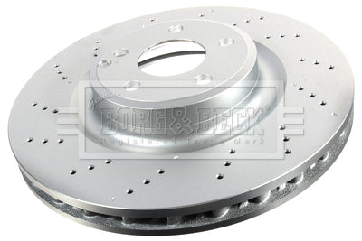 Borg & Beck - BRAKE DISC SINGLE - BBD6102S - Fits: MB SLK (R172)+Sports 02/11-