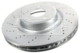 Borg & Beck - BRAKE DISC SINGLE - BBD6102S - Fits: MB SLK (R172)+Sports 02/11-