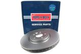 Borg & Beck - BRAKE DISC SINGLE - BBD6103S - Fits: Jaguar XE 03/15-