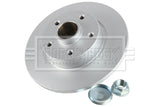 Borg & Beck - Brake Disc Single - BBD6117S - Fits: GM Vivaro, Trafic 1.6dCi 05/14 - Onwards