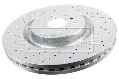 Borg & Beck - BRAKE DISC SINGLE - BBD6127S - Fits: MB M Class(W166)63 AMG 11/11-