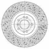 Borg & Beck - BRAKE DISC SINGLE - BBD6136S - Fits: Mercedes GLE(W166)250d 04/15-