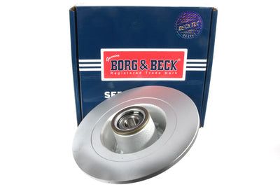 Borg & Beck - BRAKE DISC SINGLE - BBD6167S - Fits: Megane III 2.0 Tce, RS 05/09-