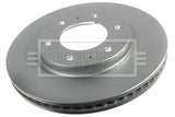 Borg & Beck - BRAKE DISC SINGLE - BBD6256S - Fits: Shogun Sport III 2.4 DI-D 08/15-