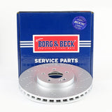 Borg & Beck - BRAKE DISC SINGLE - BBD6280S - Fits: A Class (W177) a220 07/18-