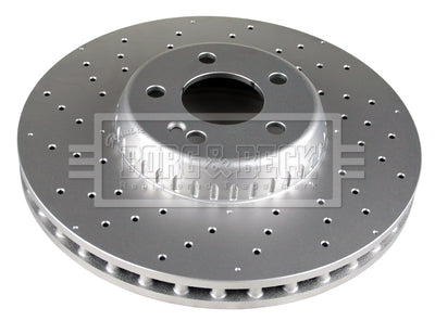 Borg & Beck - BRAKE DISC SINGLE - BBD7035S - Fits: MERC C (205),E (213)+Sports Package 03/14-05/18